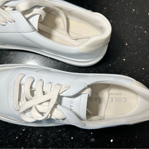 Cole Haan GrandPro Rally White Leather Court Sneaker Size 7.5 - Picture 3 of 8